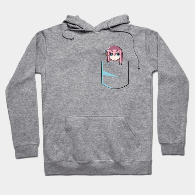 BOCCHI THE ROCK!: BOCCHI POCKET Hoodie by FunGangStore